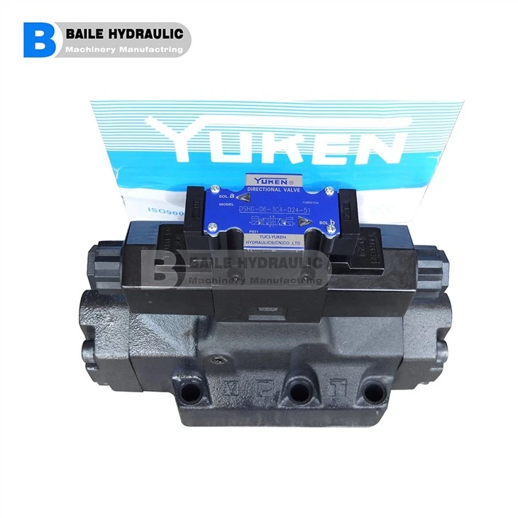 YUKEN DSHG-01 DSHG-03 DSHG-04 DSHG-06 DSHG-10 S-DSHG-04 S-DSHG-06 S-DSHG-10Solenoid Controlled Pilot Operated Directional Valves